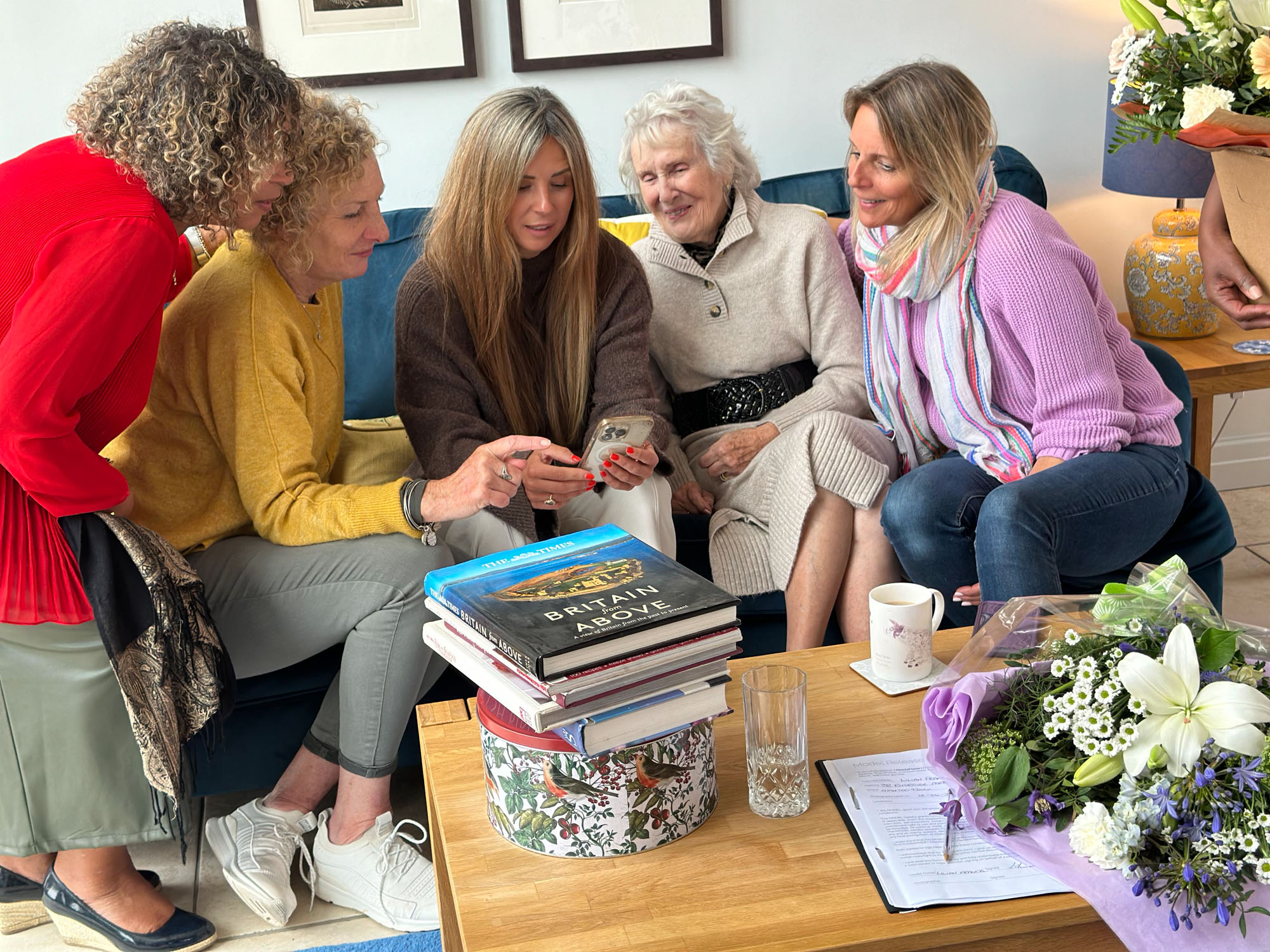 tiktok users view direct2florists local florists on their mobile app